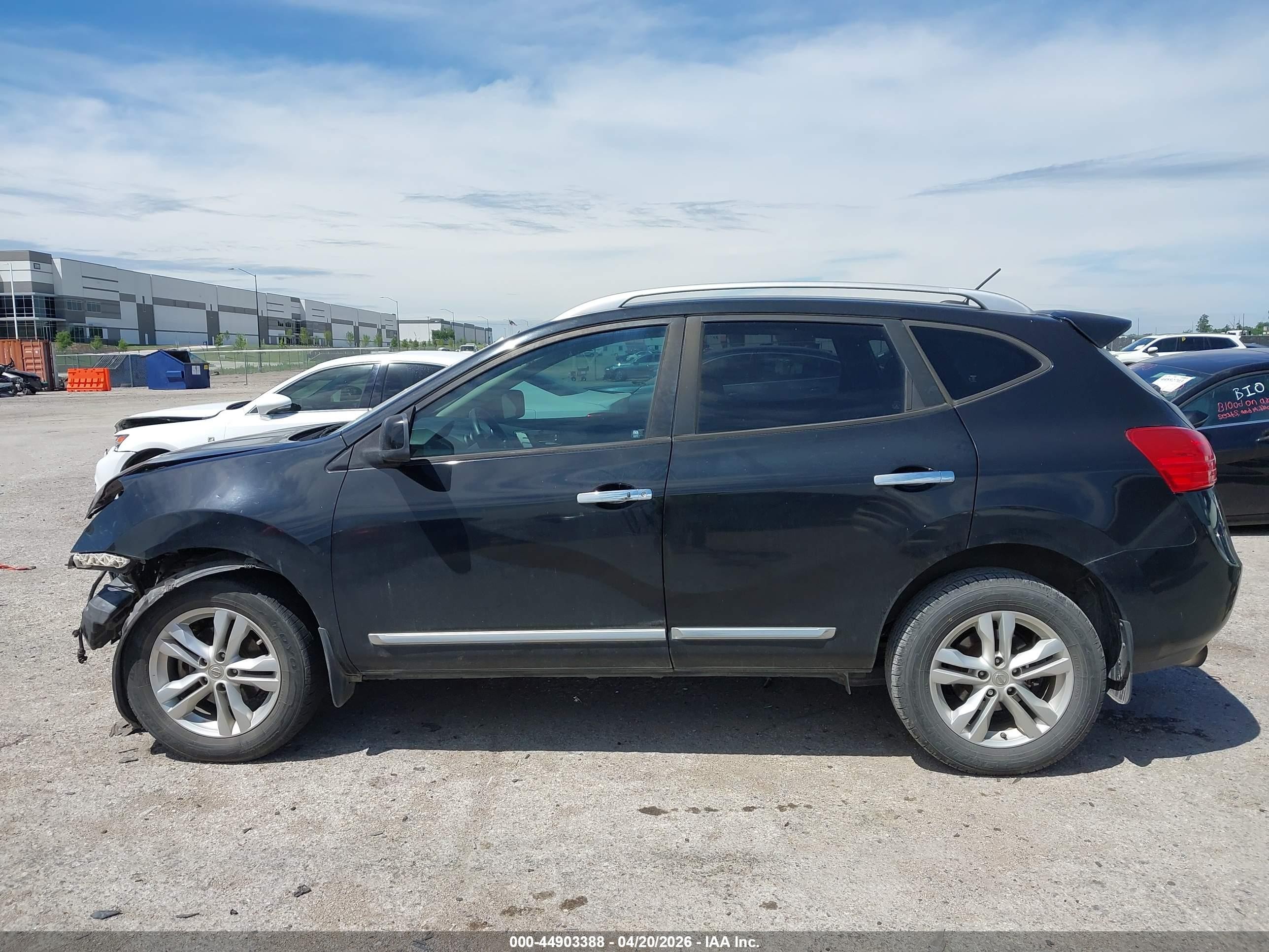 2013 Nissan Rogue Sv Черный vin: JN8AS5MT2DW018622