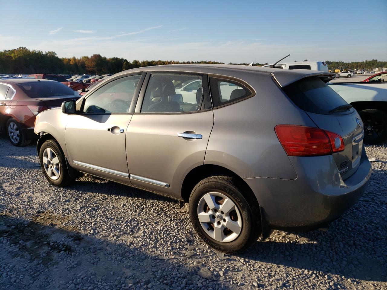 2013 Nissan Rogue S Gray vin: JN8AS5MT2DW018944
