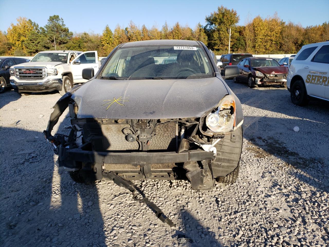 2013 Nissan Rogue S Gray vin: JN8AS5MT2DW018944