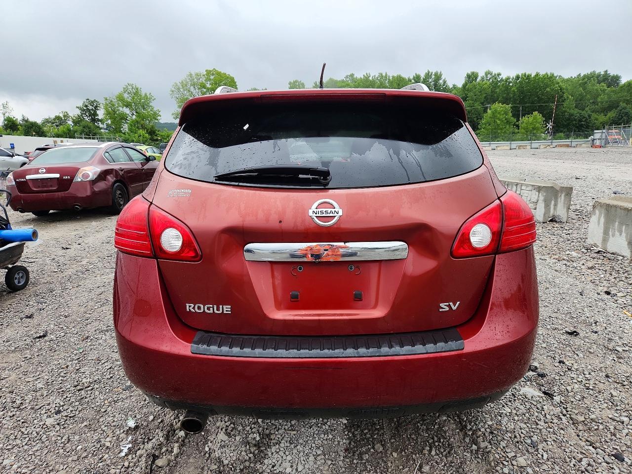 2013 Nissan Rogue S Brown vin: JN8AS5MT2DW019267