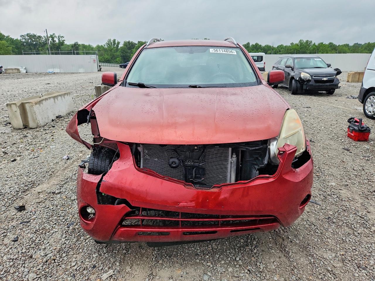 2013 Nissan Rogue S Brown vin: JN8AS5MT2DW019267