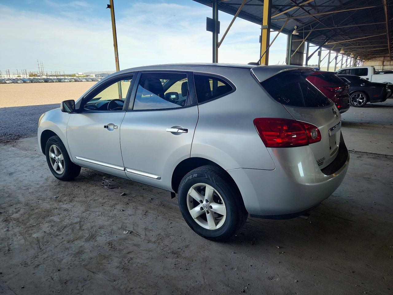 2013 Nissan Rogue S Silver vin: JN8AS5MT2DW024792