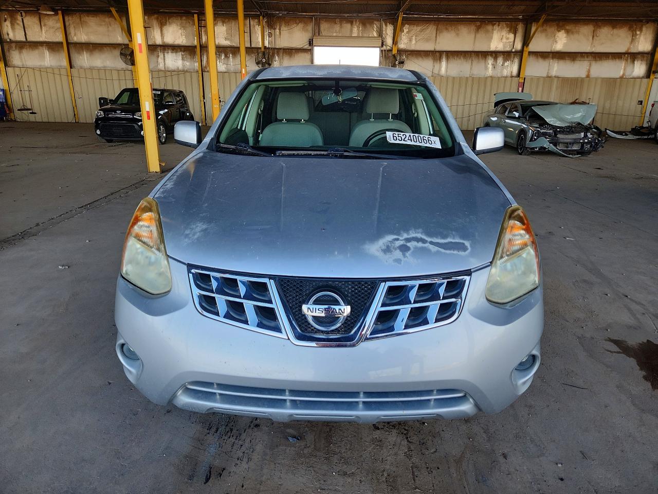 2013 Nissan Rogue S Silver vin: JN8AS5MT2DW024792