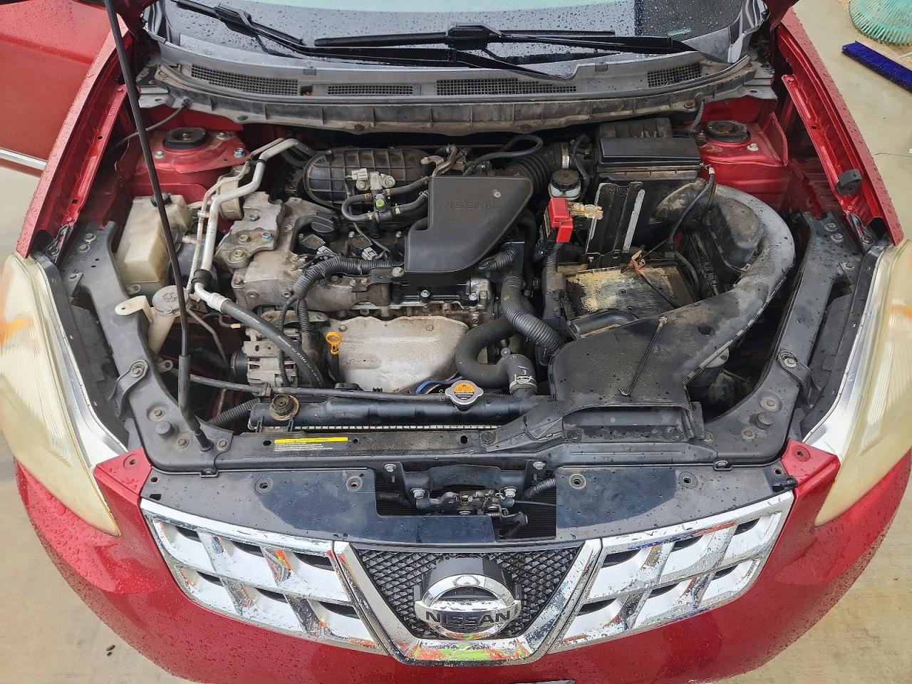 2013 Nissan Rogue S Red vin: JN8AS5MT2DW035131