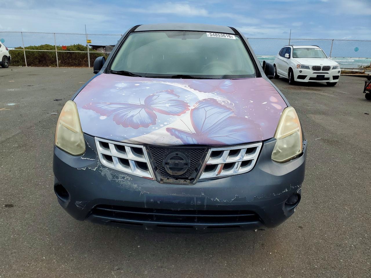 2013 Nissan Rogue S Угольный vin: JN8AS5MT2DW035890