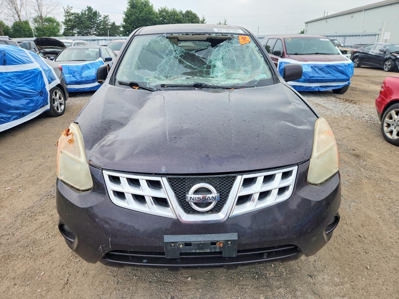 2013 Nissan Rogue S Purple vin: JN8AS5MT2DW036053