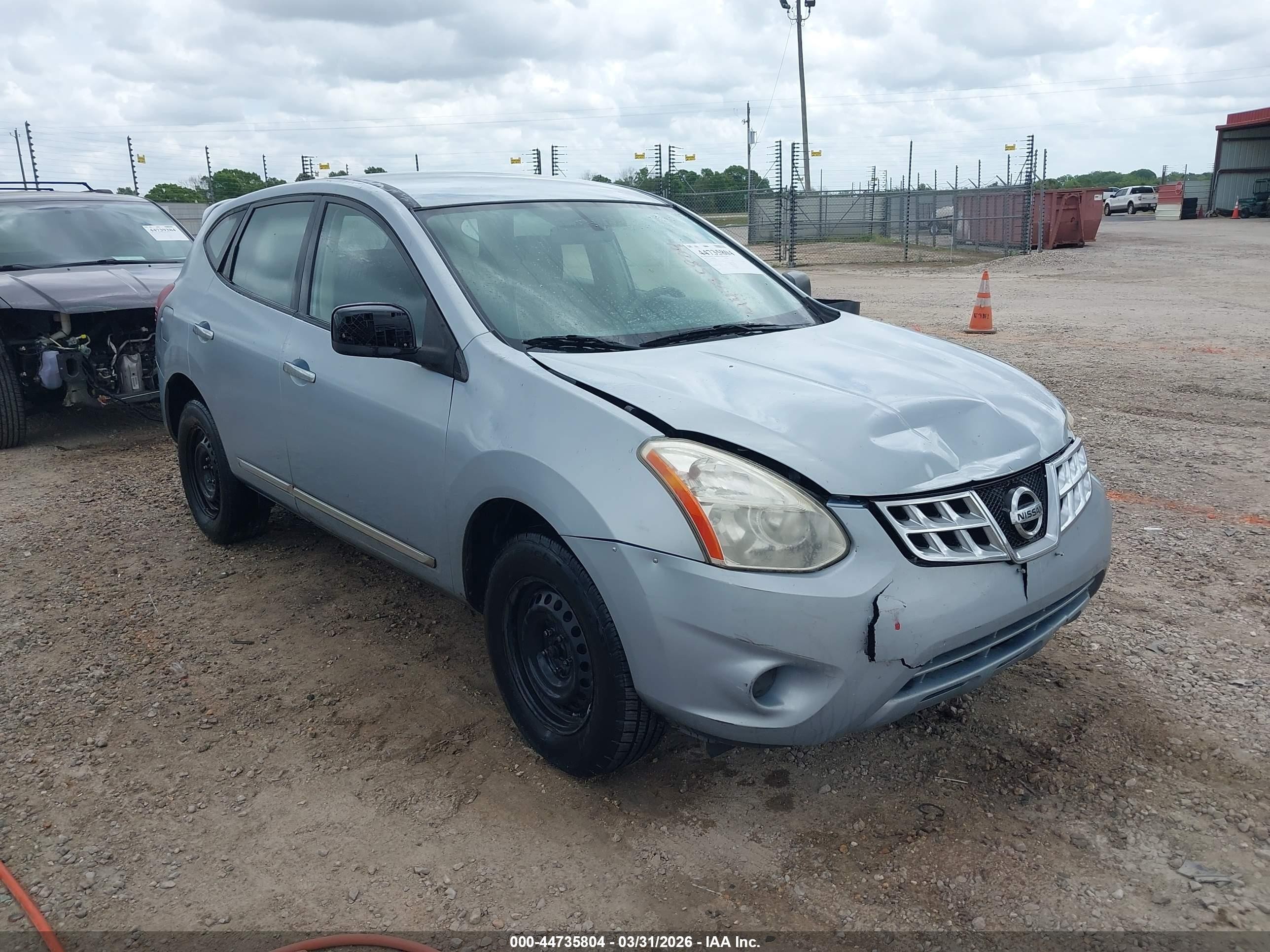 2013 Nissan Rogue S Blue vin: JN8AS5MT2DW037039