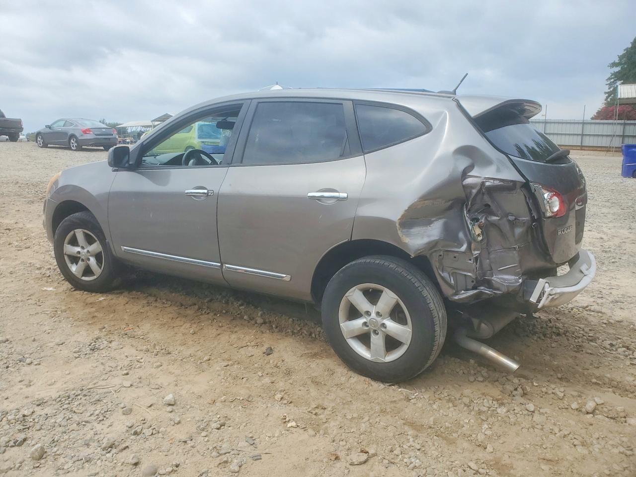 2013 Nissan Rogue S Gray vin: JN8AS5MT2DW500359