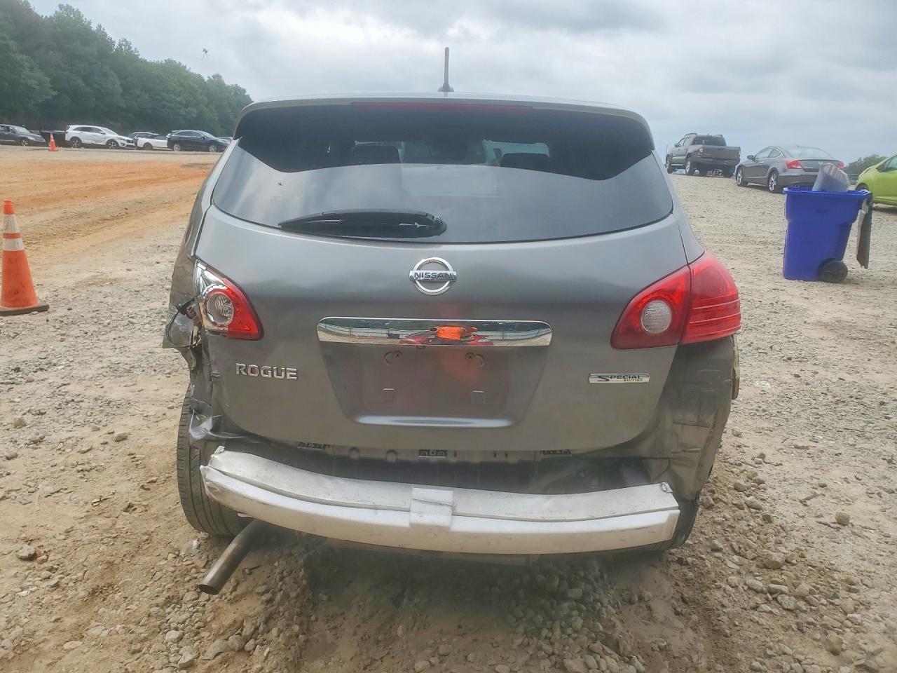 2013 Nissan Rogue S Gray vin: JN8AS5MT2DW500359
