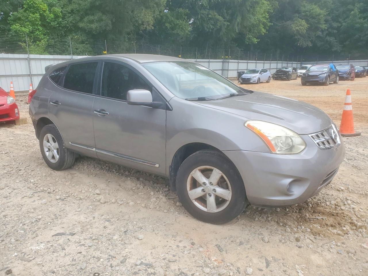 2013 Nissan Rogue S Gray vin: JN8AS5MT2DW500359