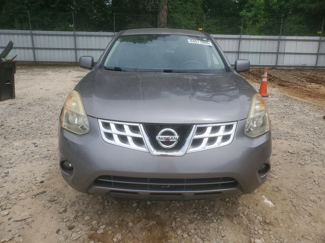 2013 Nissan Rogue S Gray vin: JN8AS5MT2DW500359