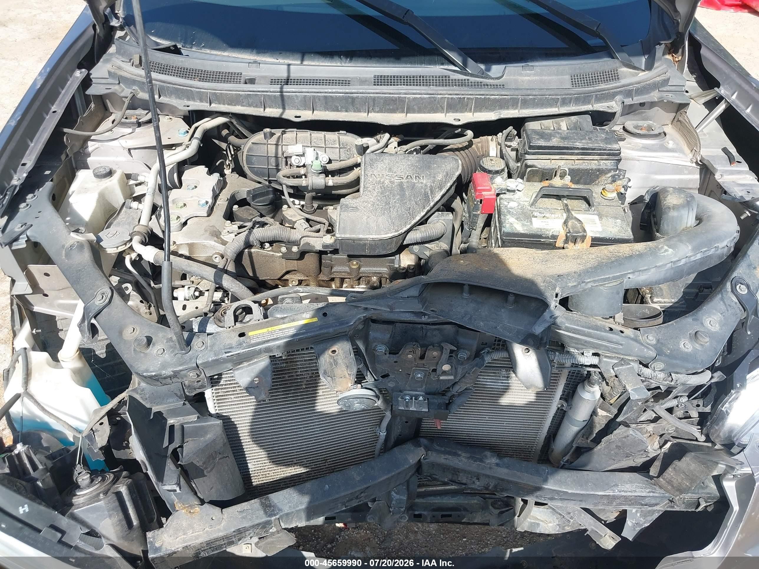 2013 Nissan Rogue S Silver vin: JN8AS5MT2DW509174