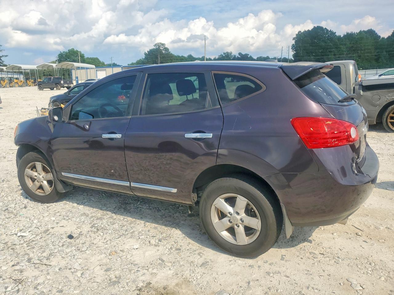 2013 Nissan Rogue S Purple vin: JN8AS5MT2DW509742