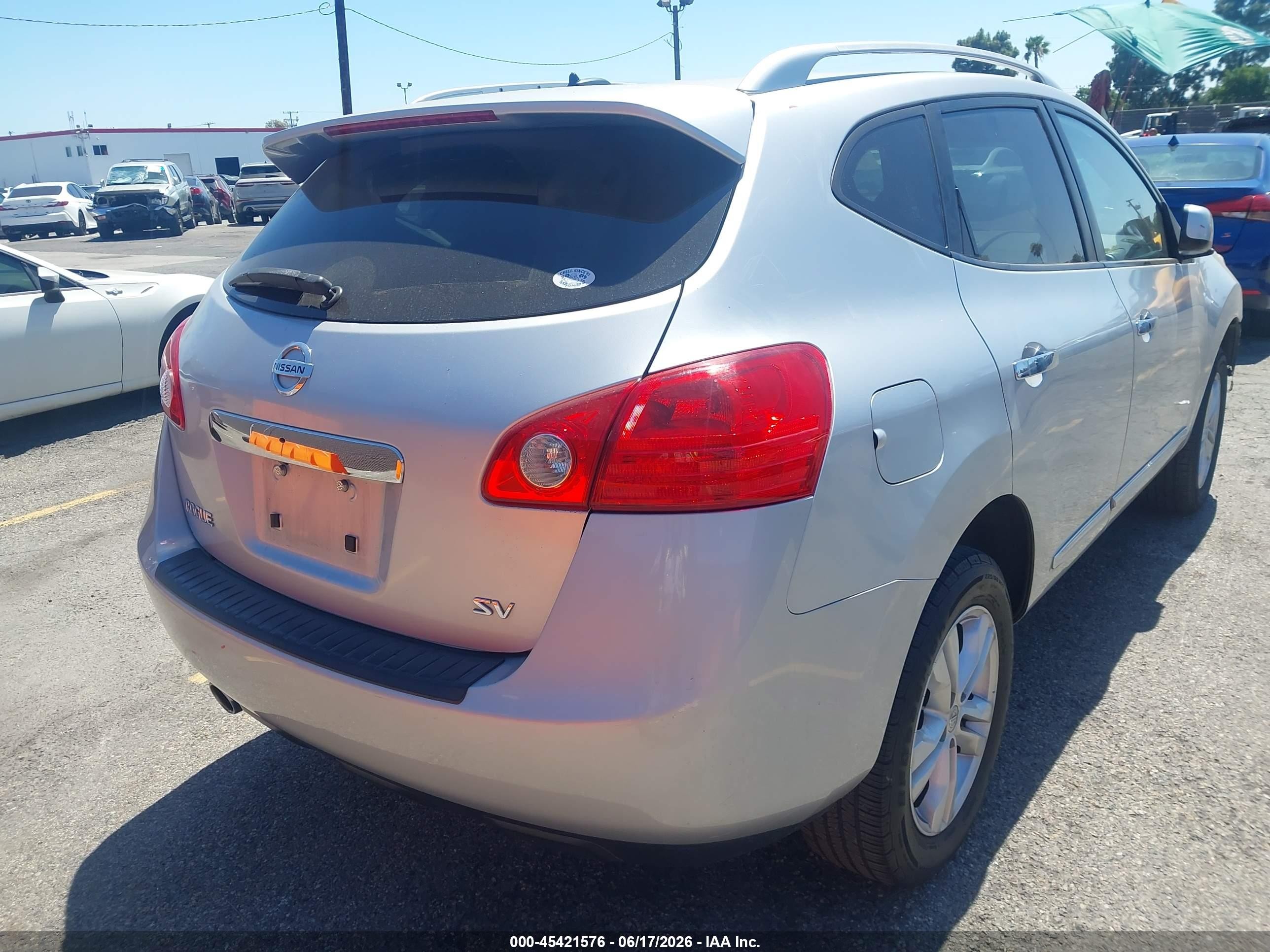 2013 Nissan Rogue Sv Gray vin: JN8AS5MT2DW510146