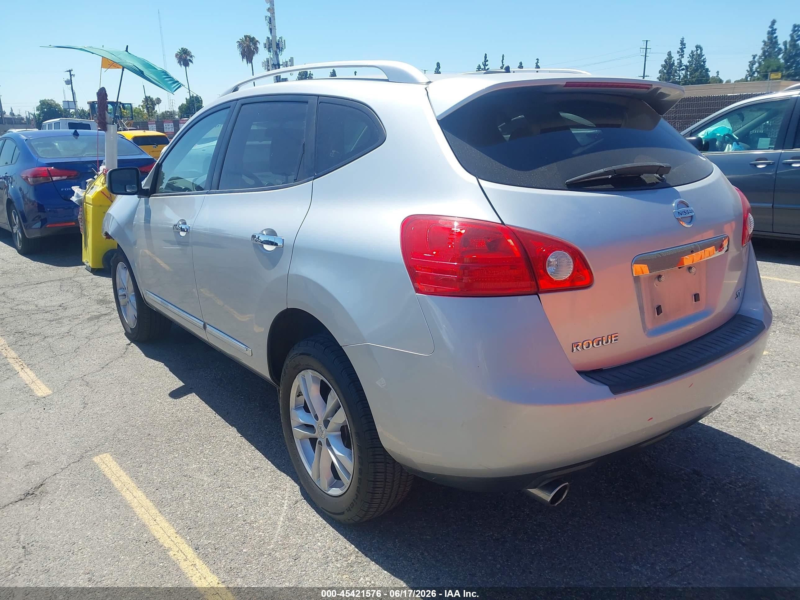 2013 Nissan Rogue Sv Gray vin: JN8AS5MT2DW510146