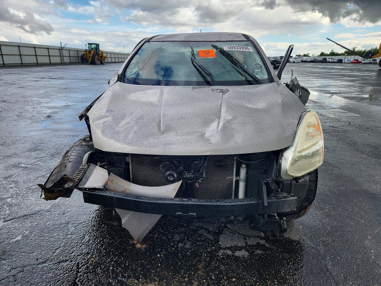 2013 Nissan Rogue S Gray vin: JN8AS5MT2DW513693