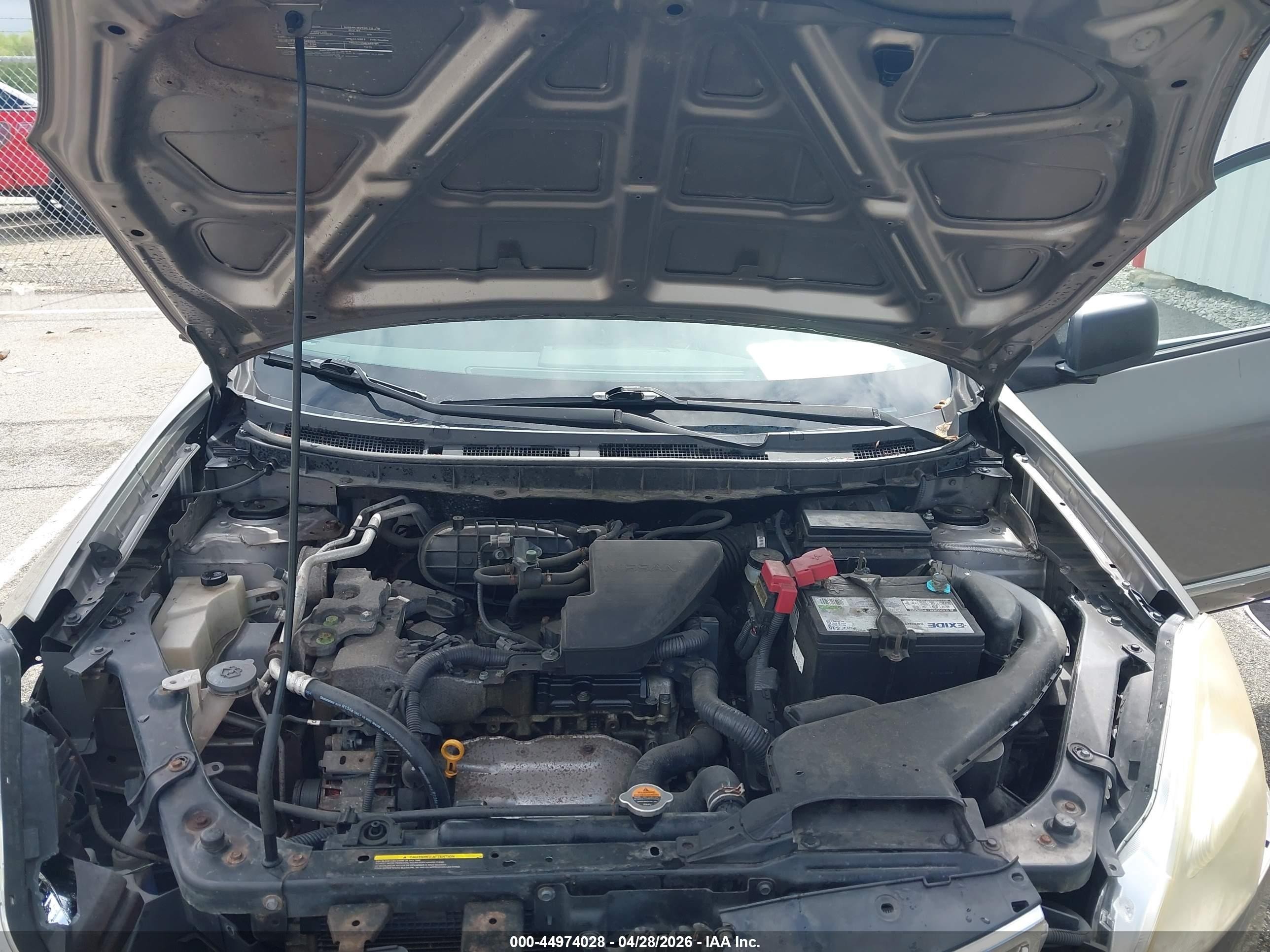 2013 Nissan Rogue S Gray vin: JN8AS5MT2DW519834