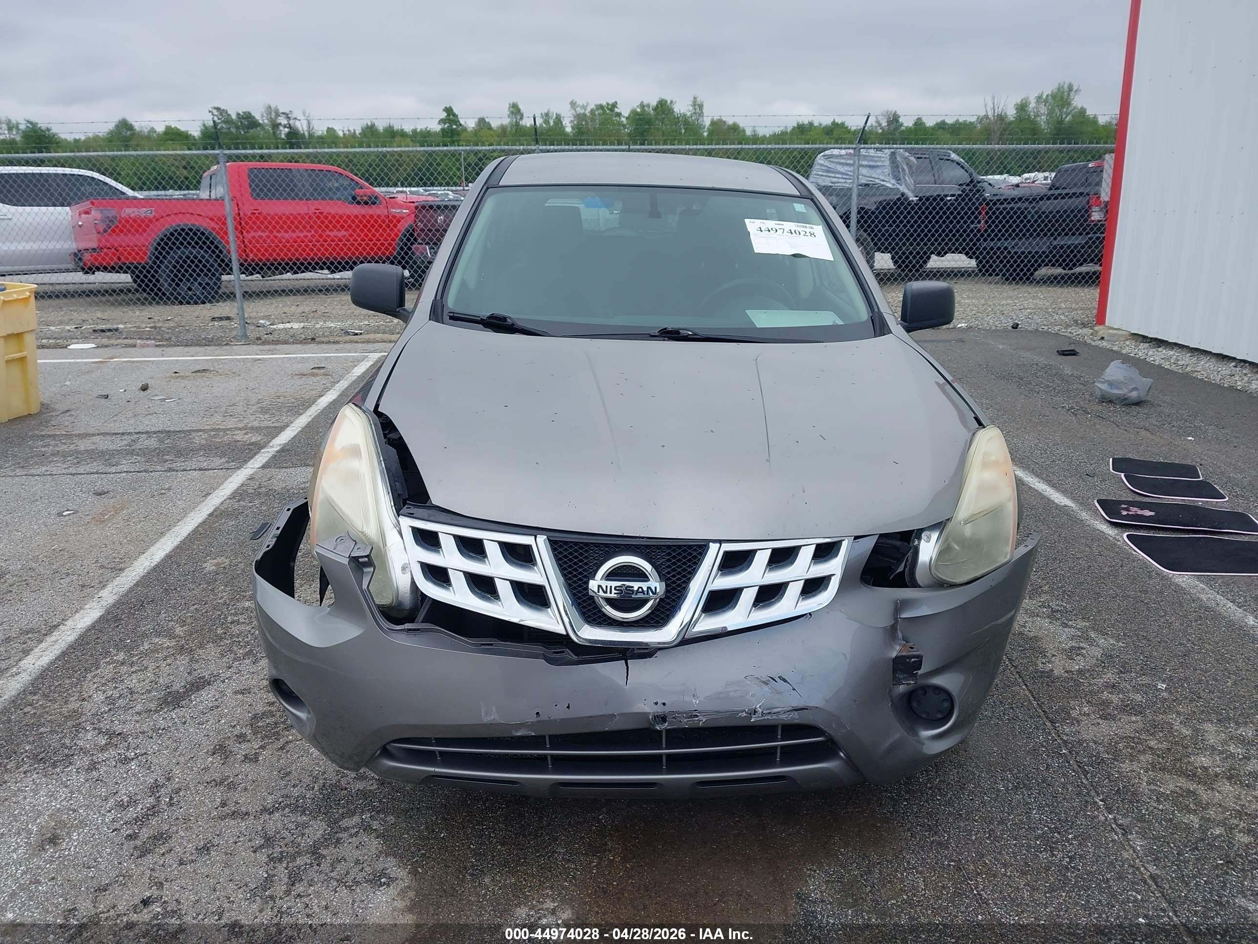 2013 Nissan Rogue S Gray vin: JN8AS5MT2DW519834