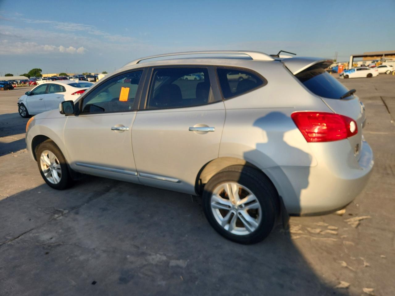2013 Nissan Rogue S Silver vin: JN8AS5MT2DW521986