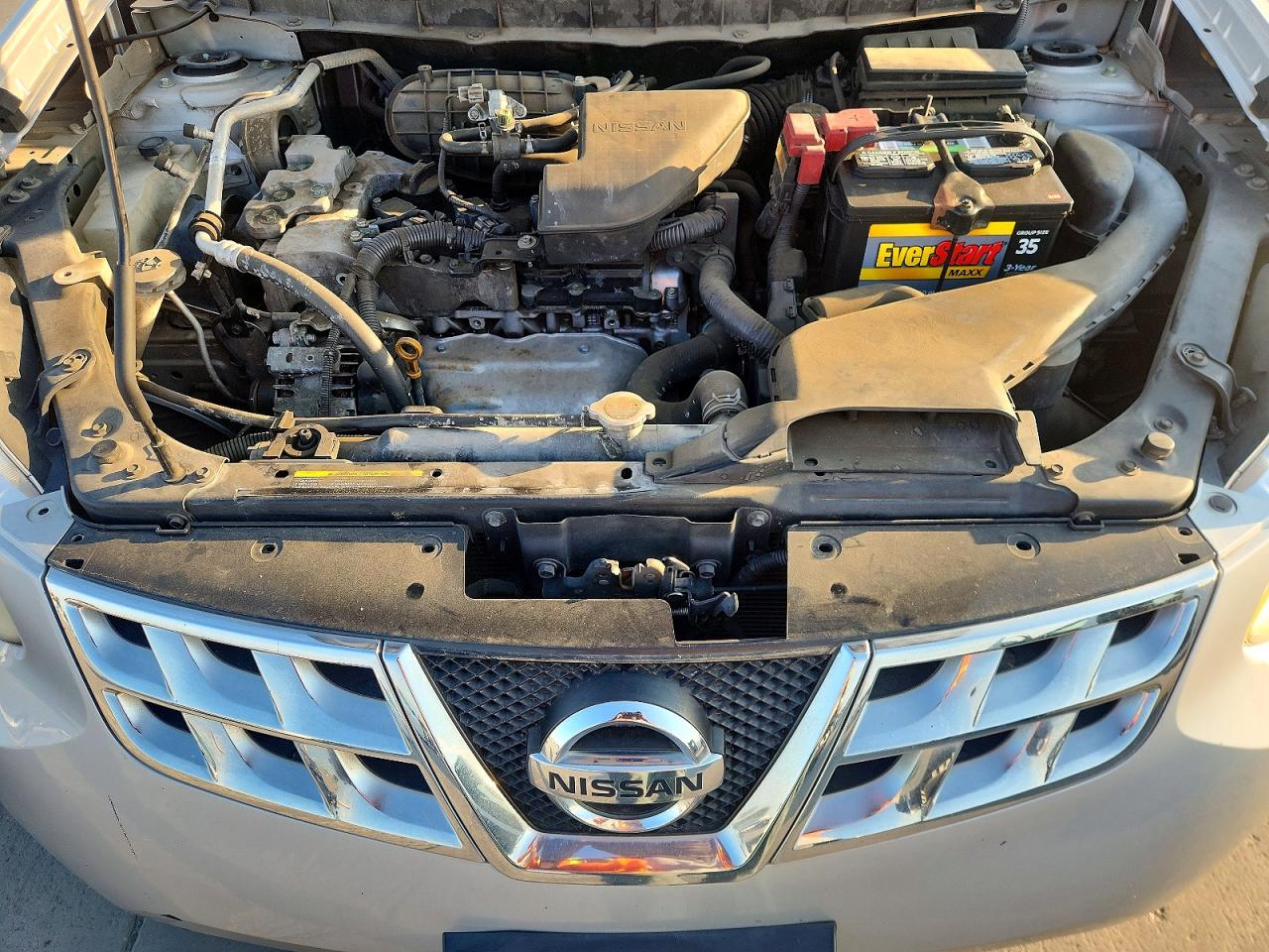 2013 Nissan Rogue S Silver vin: JN8AS5MT2DW521986