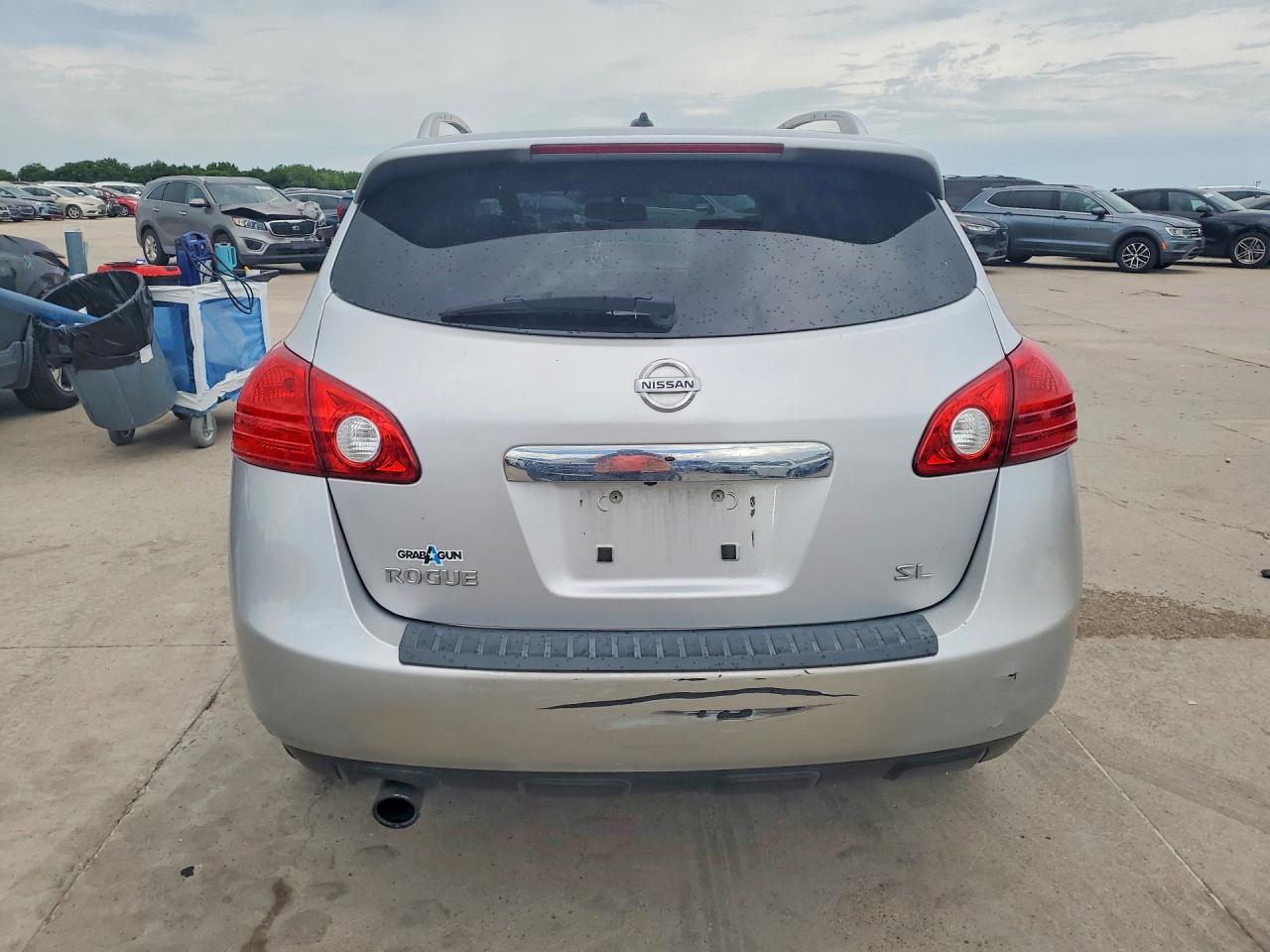 2013 Nissan Rogue S Gray vin: JN8AS5MT2DW524354