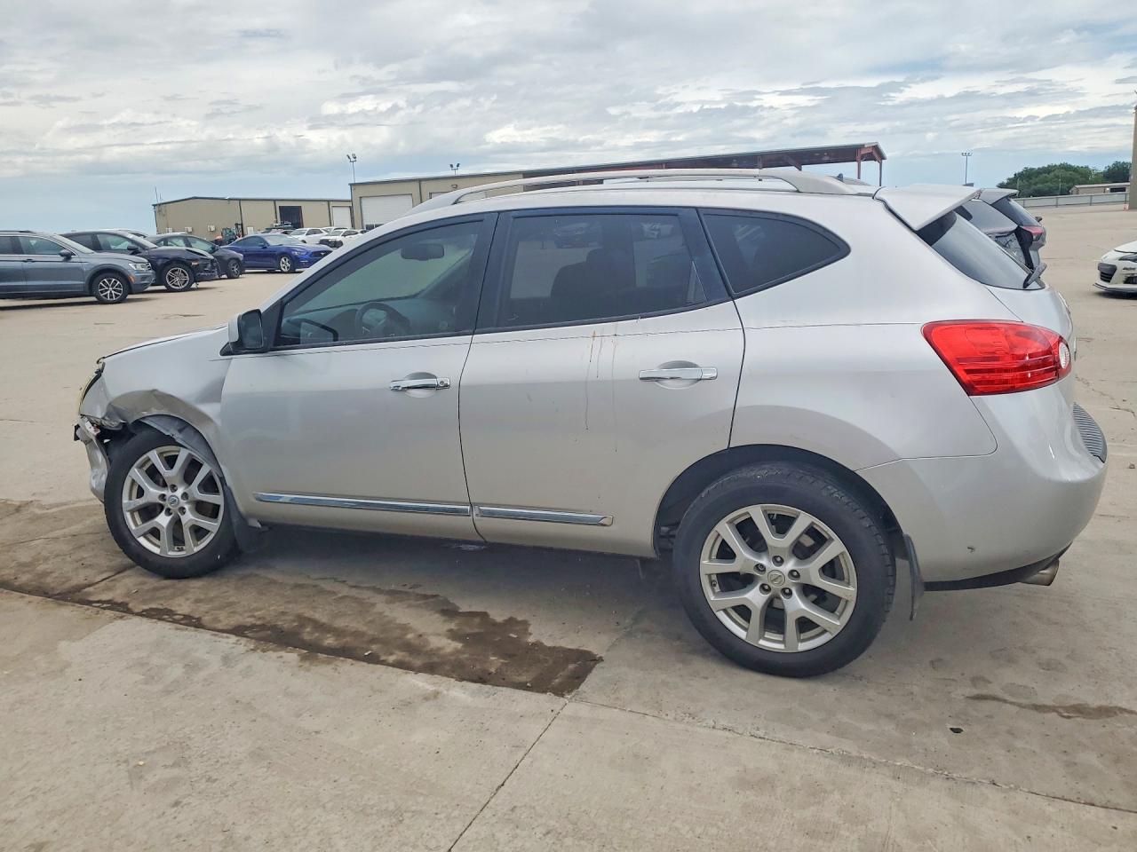 2013 Nissan Rogue S Gray vin: JN8AS5MT2DW524354