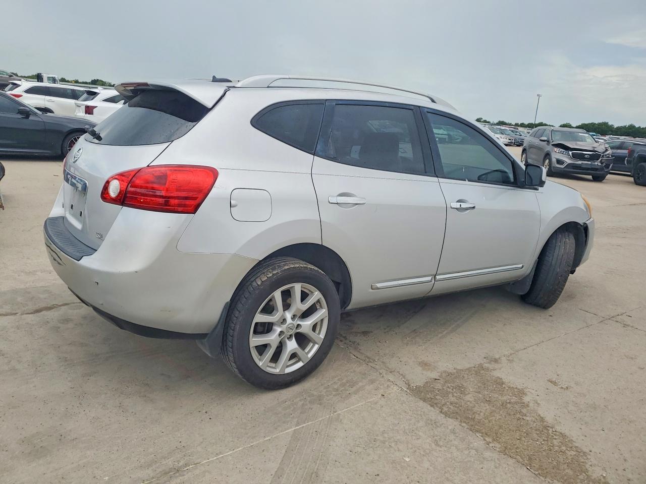 2013 Nissan Rogue S Gray vin: JN8AS5MT2DW524354