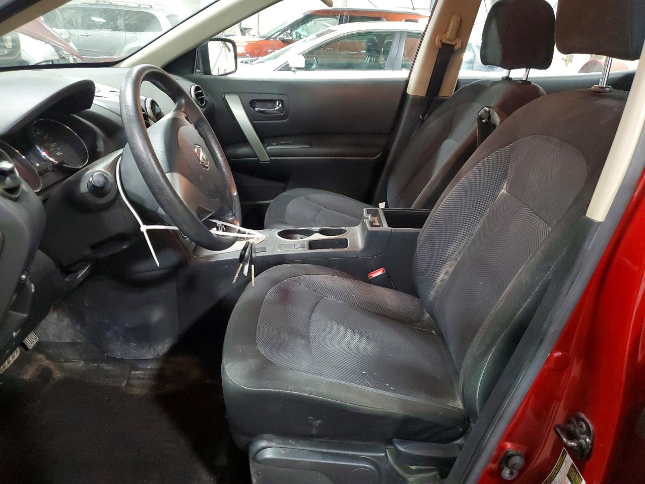 2013 Nissan Rogue S Red vin: JN8AS5MT2DW525035