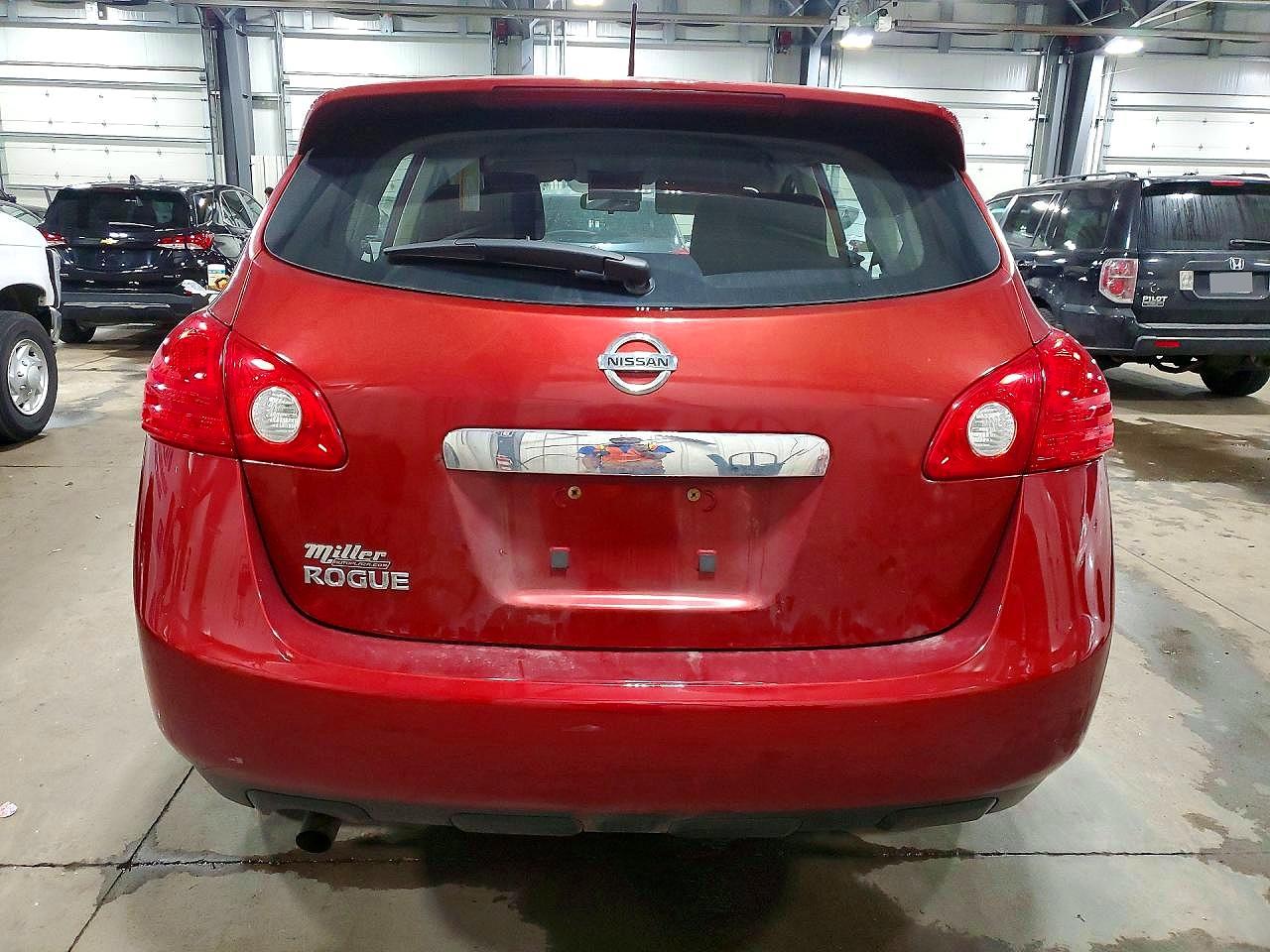 2013 Nissan Rogue S Red vin: JN8AS5MT2DW525035