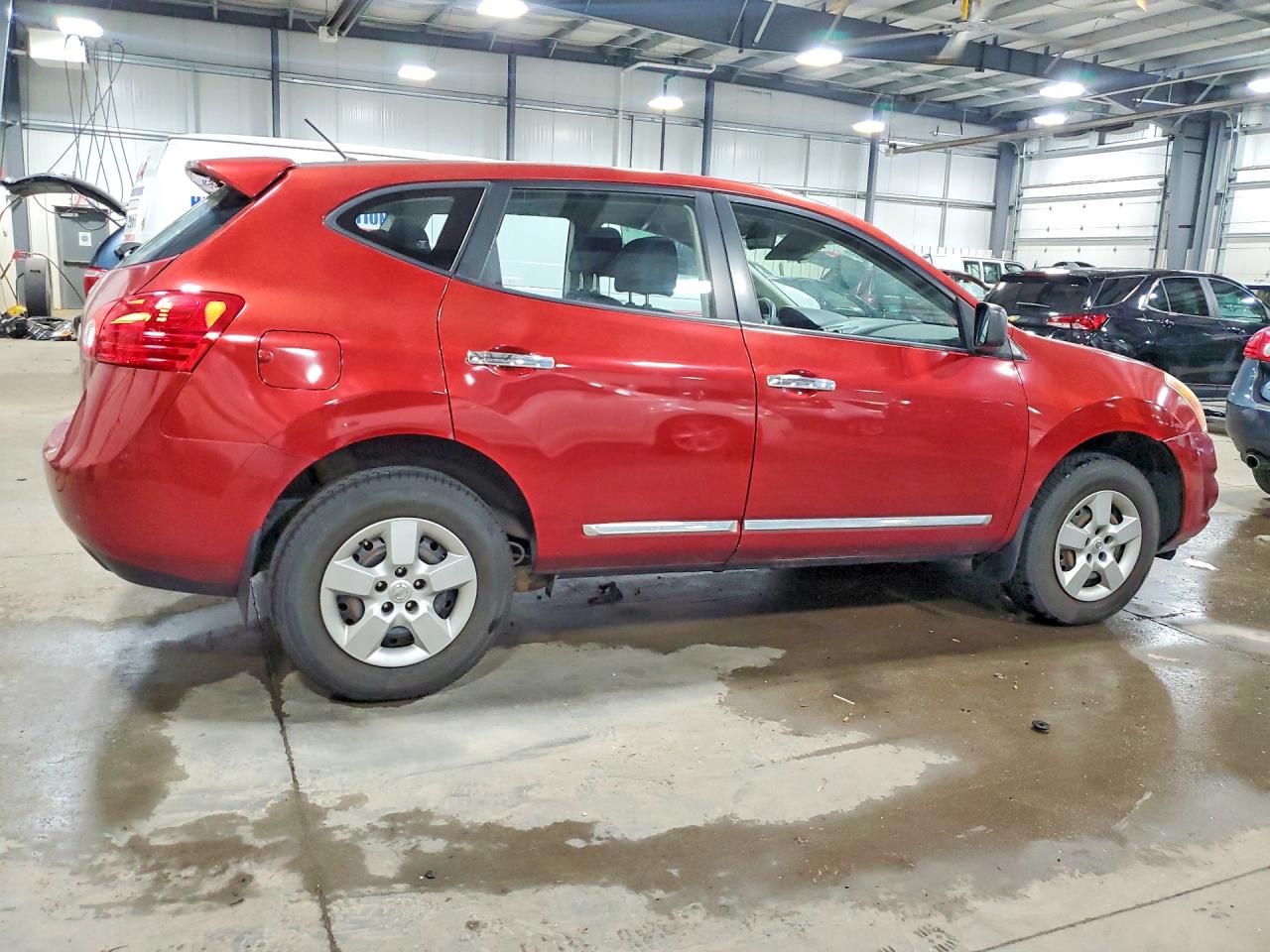 2013 Nissan Rogue S Red vin: JN8AS5MT2DW525035