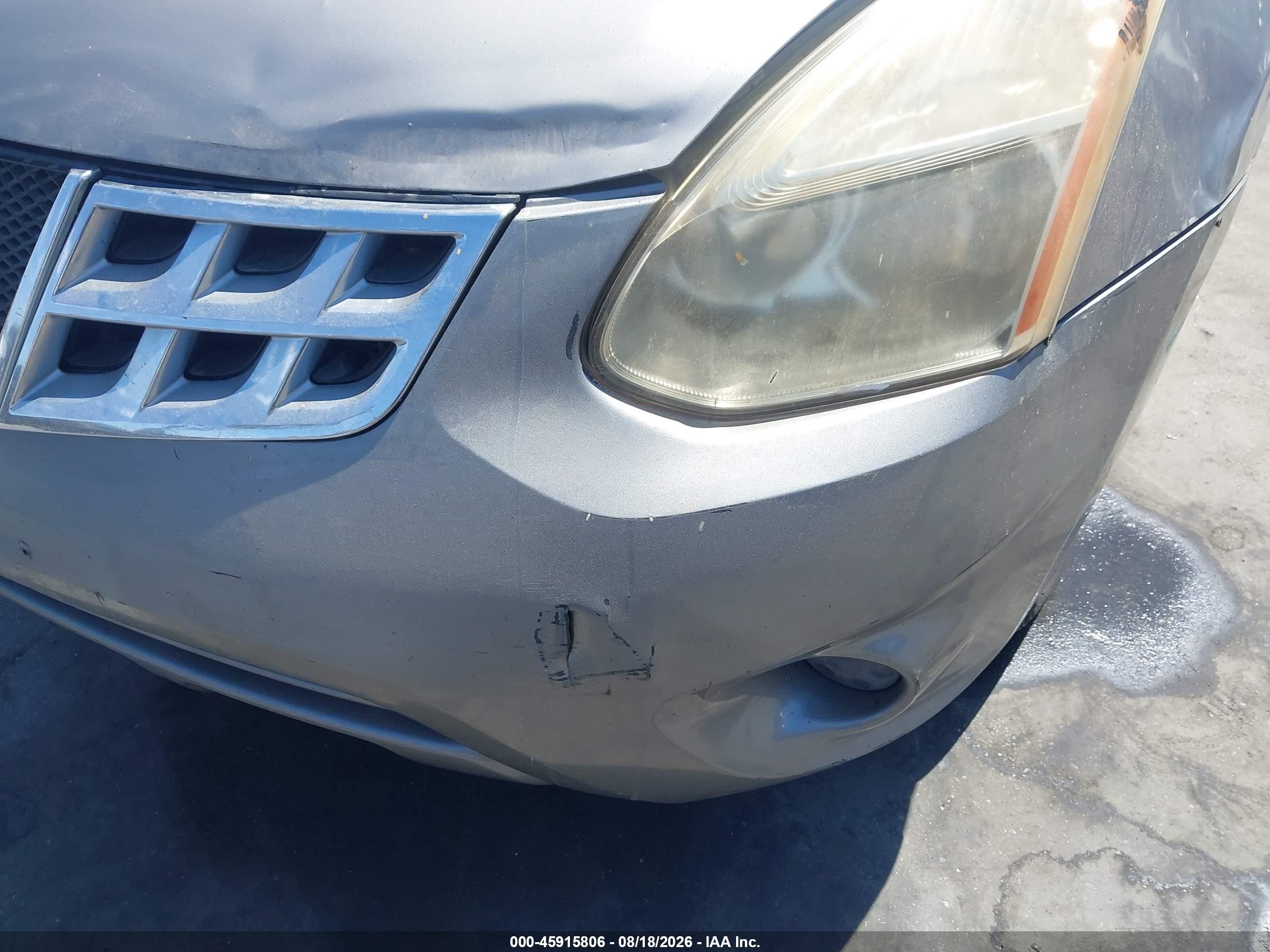 2013 Nissan Rogue Sv Silver vin: JN8AS5MT2DW526329
