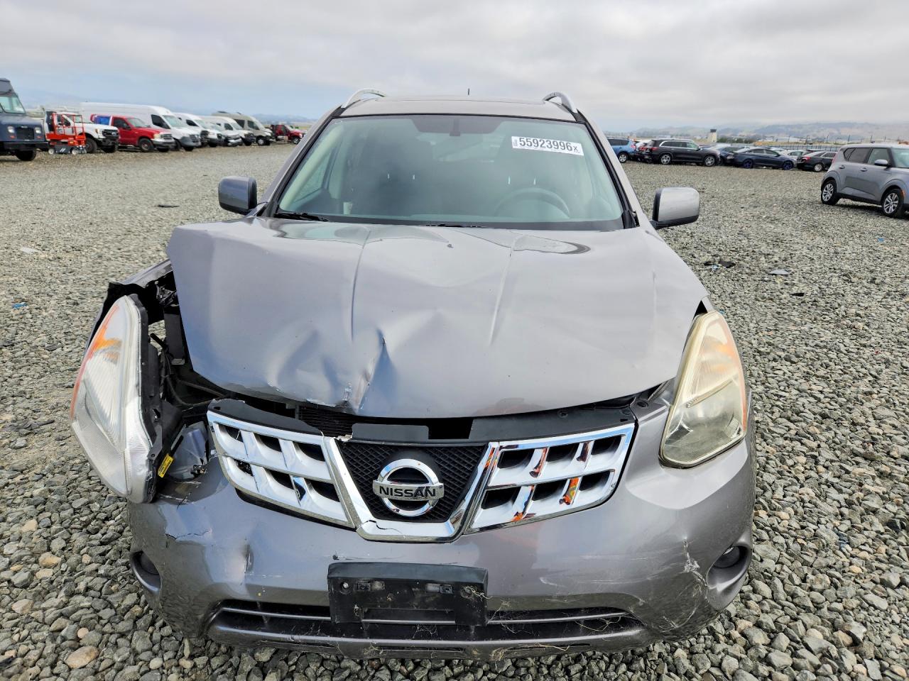 2013 Nissan Rogue S Gray vin: JN8AS5MT2DW529070