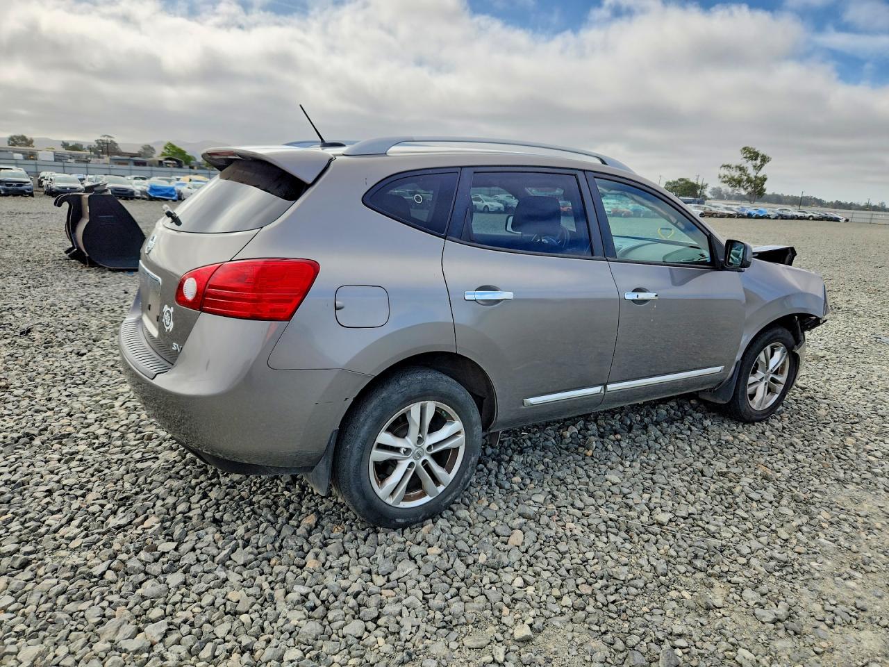 2013 Nissan Rogue S Gray vin: JN8AS5MT2DW529070
