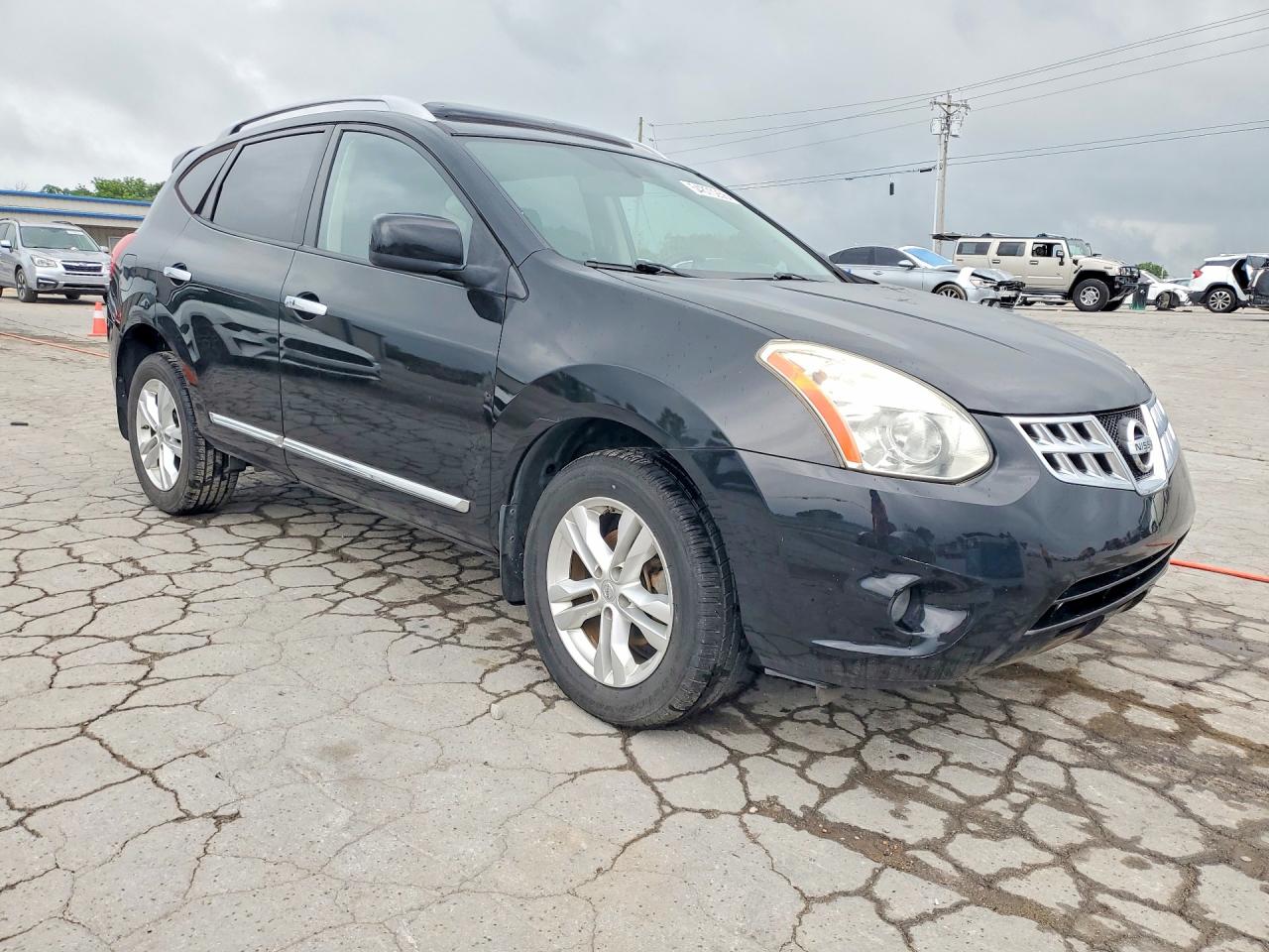 2013 Nissan Rogue S/sv Black vin: JN8AS5MT2DW529957