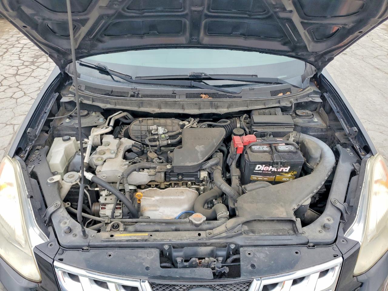 2013 Nissan Rogue S/sv Black vin: JN8AS5MT2DW529957