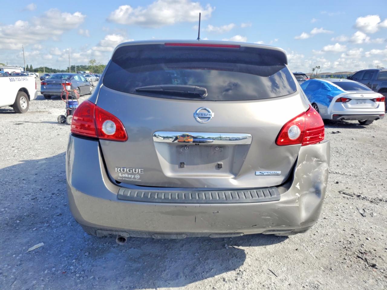 2013 Nissan Rogue S Tan vin: JN8AS5MT2DW535256