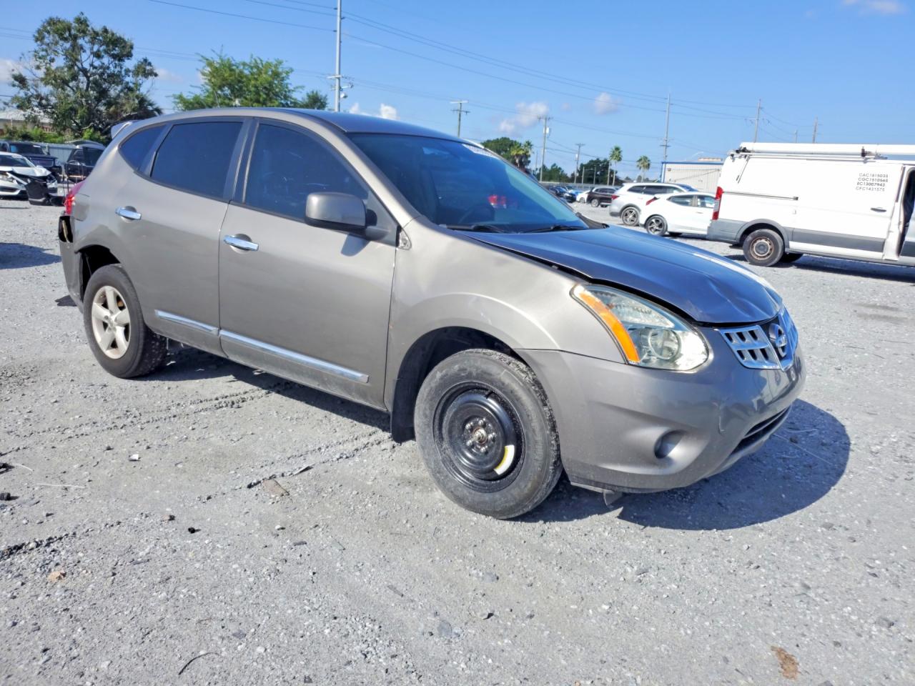 2013 Nissan Rogue S Tan vin: JN8AS5MT2DW535256