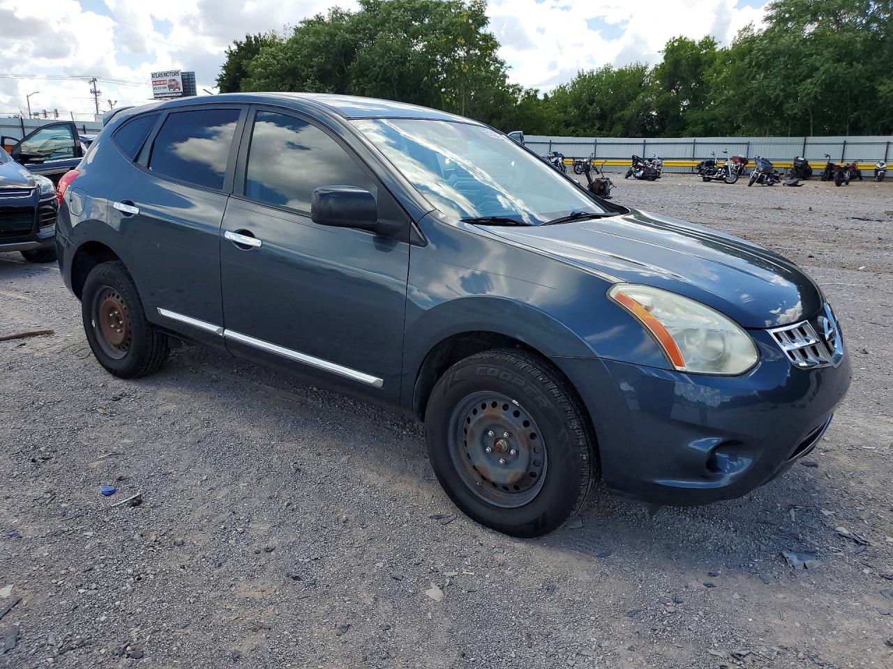2013 Nissan Rogue S Blue vin: JN8AS5MT2DW543065