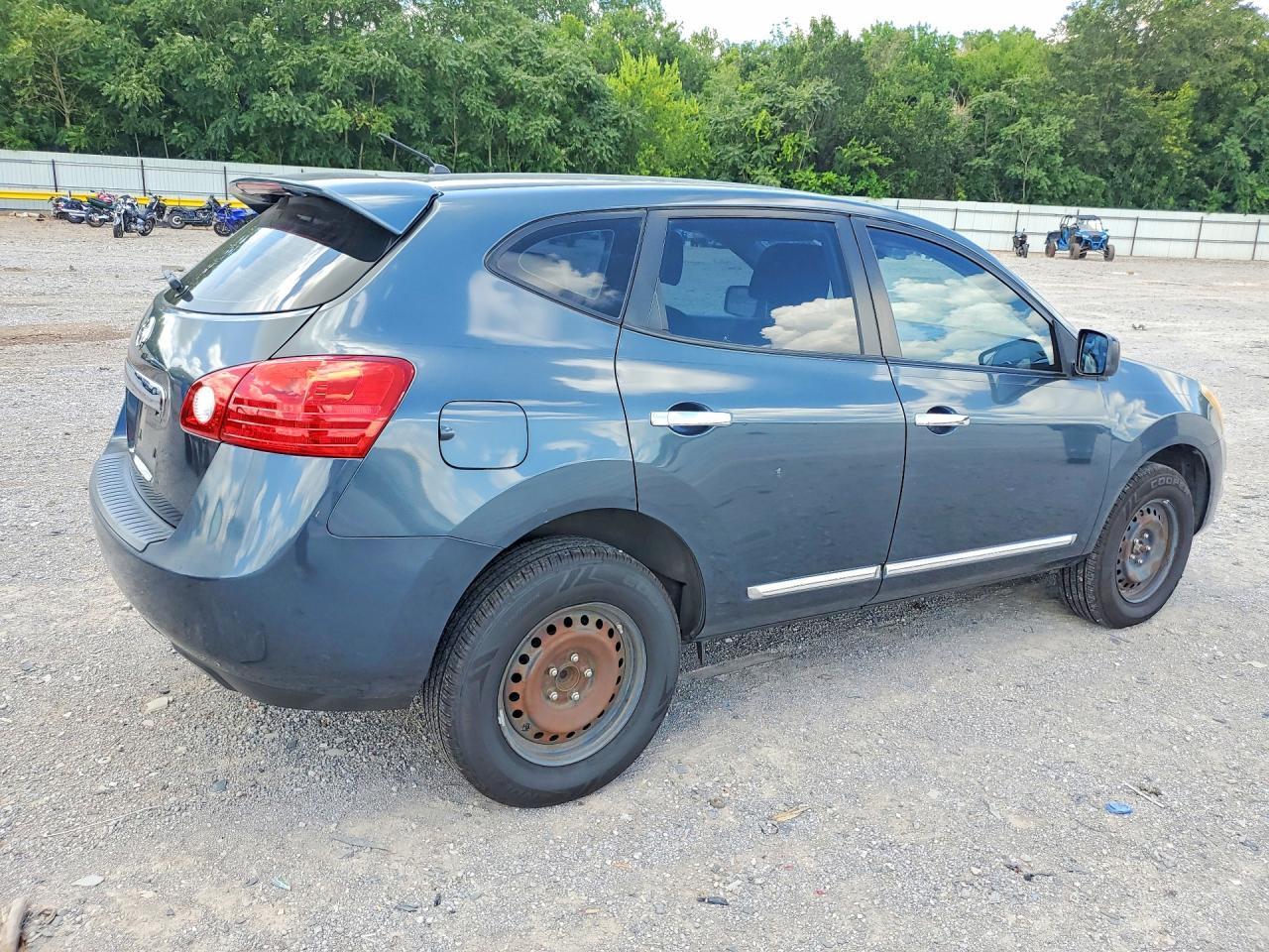 2013 Nissan Rogue S Blue vin: JN8AS5MT2DW543065