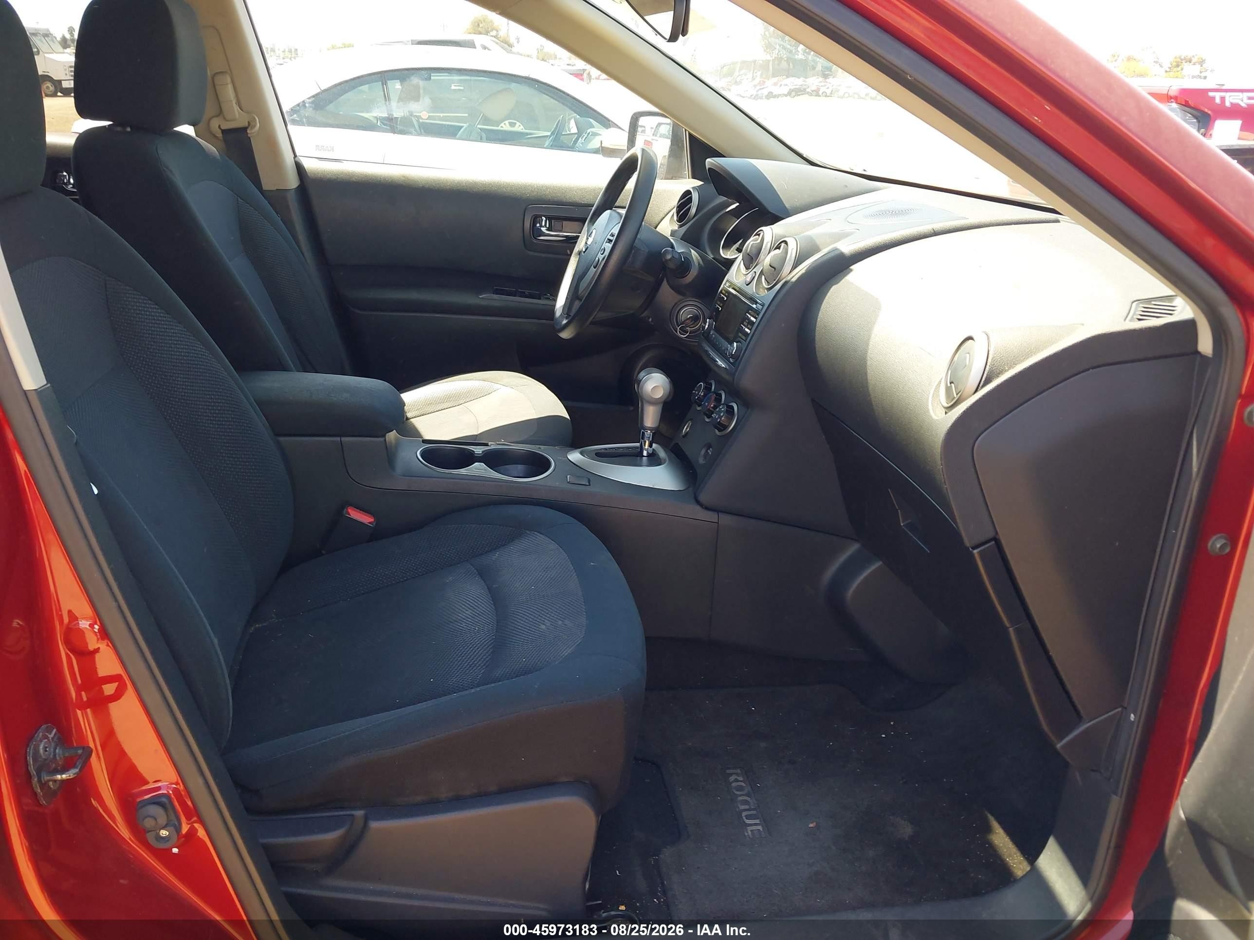 2013 Nissan Rogue S Burgundy vin: JN8AS5MT2DW543518