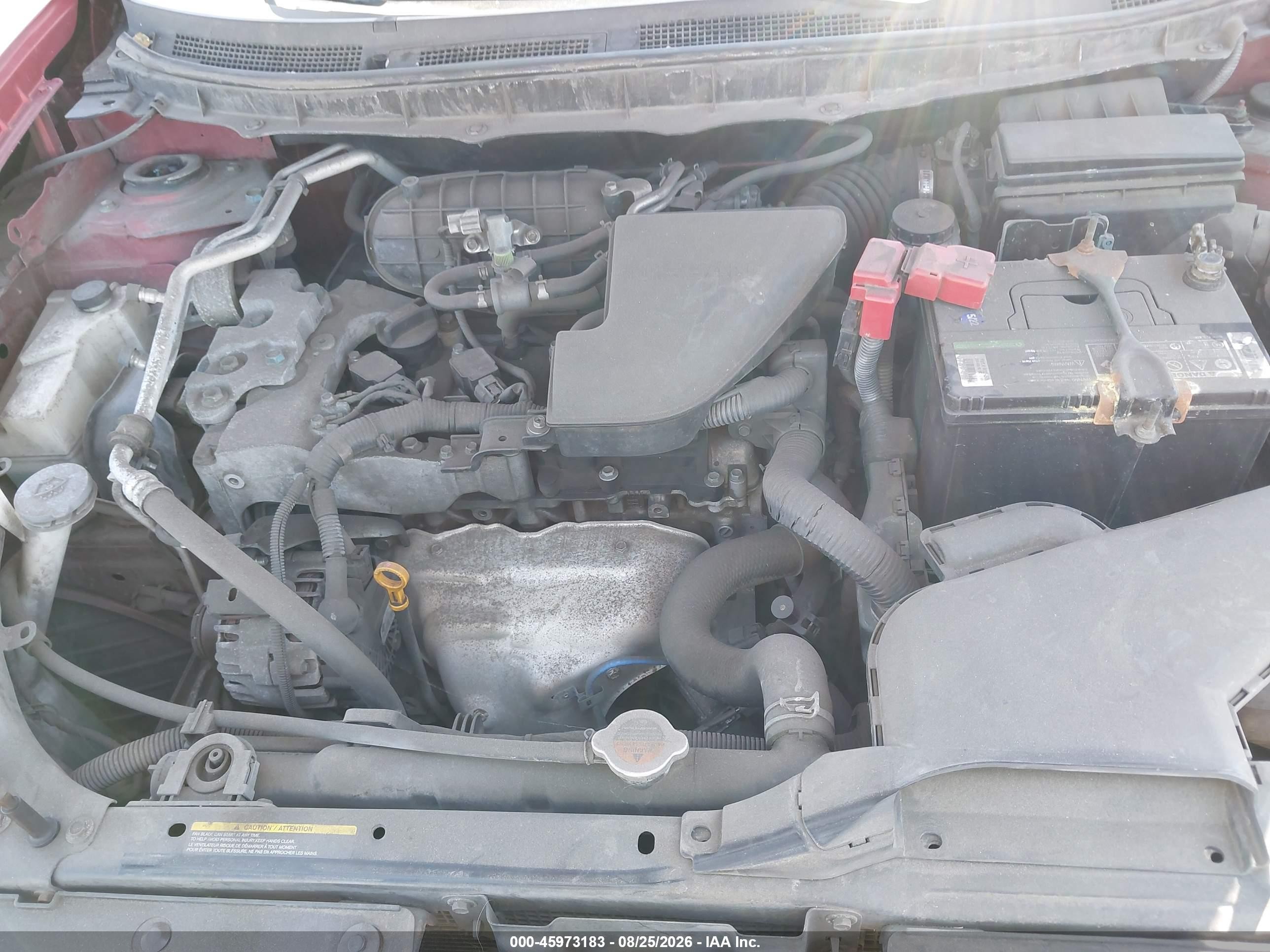 2013 Nissan Rogue S Burgundy vin: JN8AS5MT2DW543518
