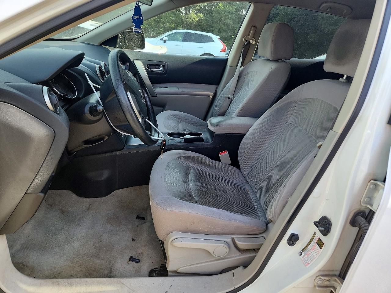 2013 Nissan Rogue S White vin: JN8AS5MT2DW553160