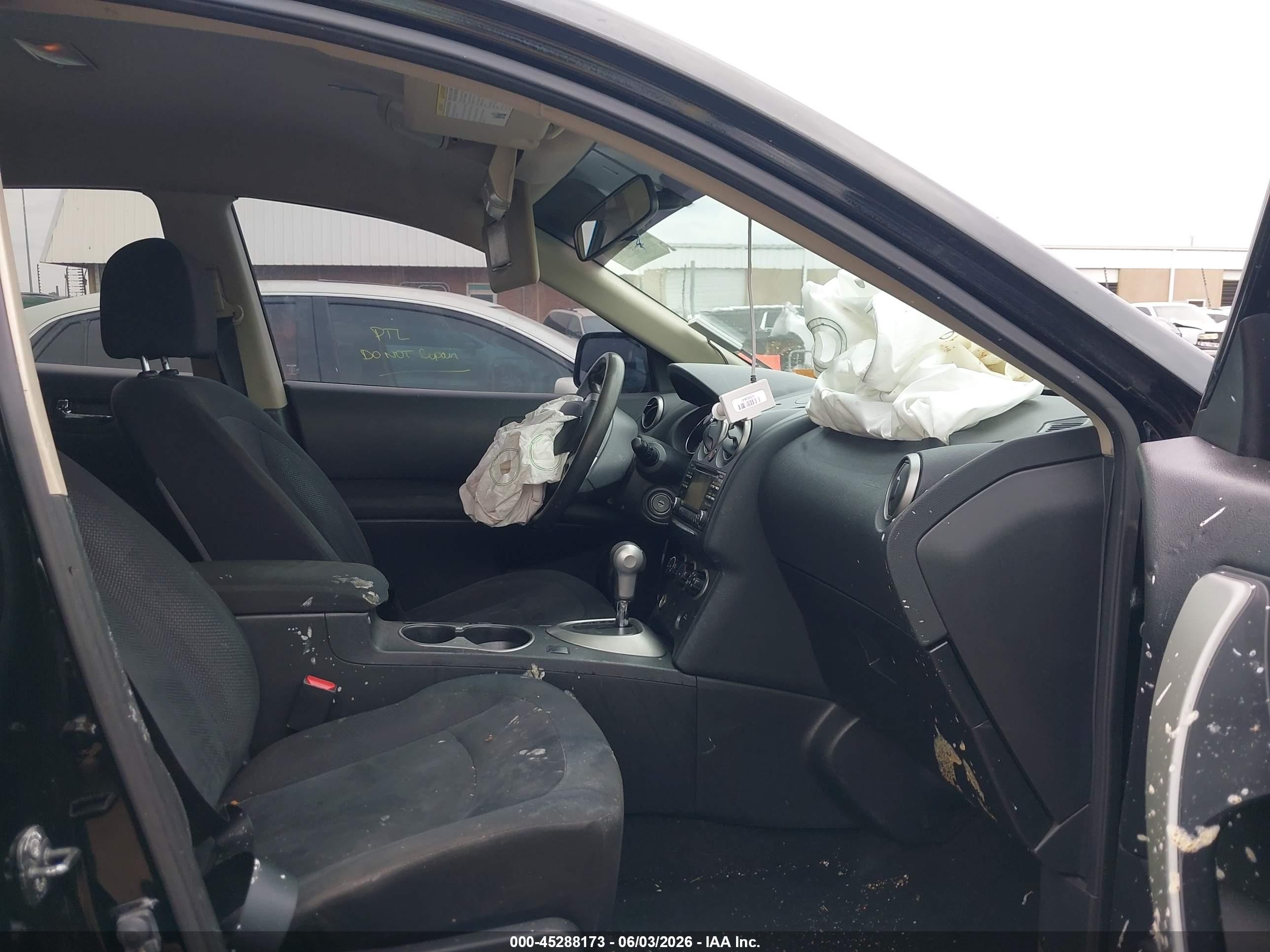 2013 Nissan Rogue S Black vin: JN8AS5MT2DW555104