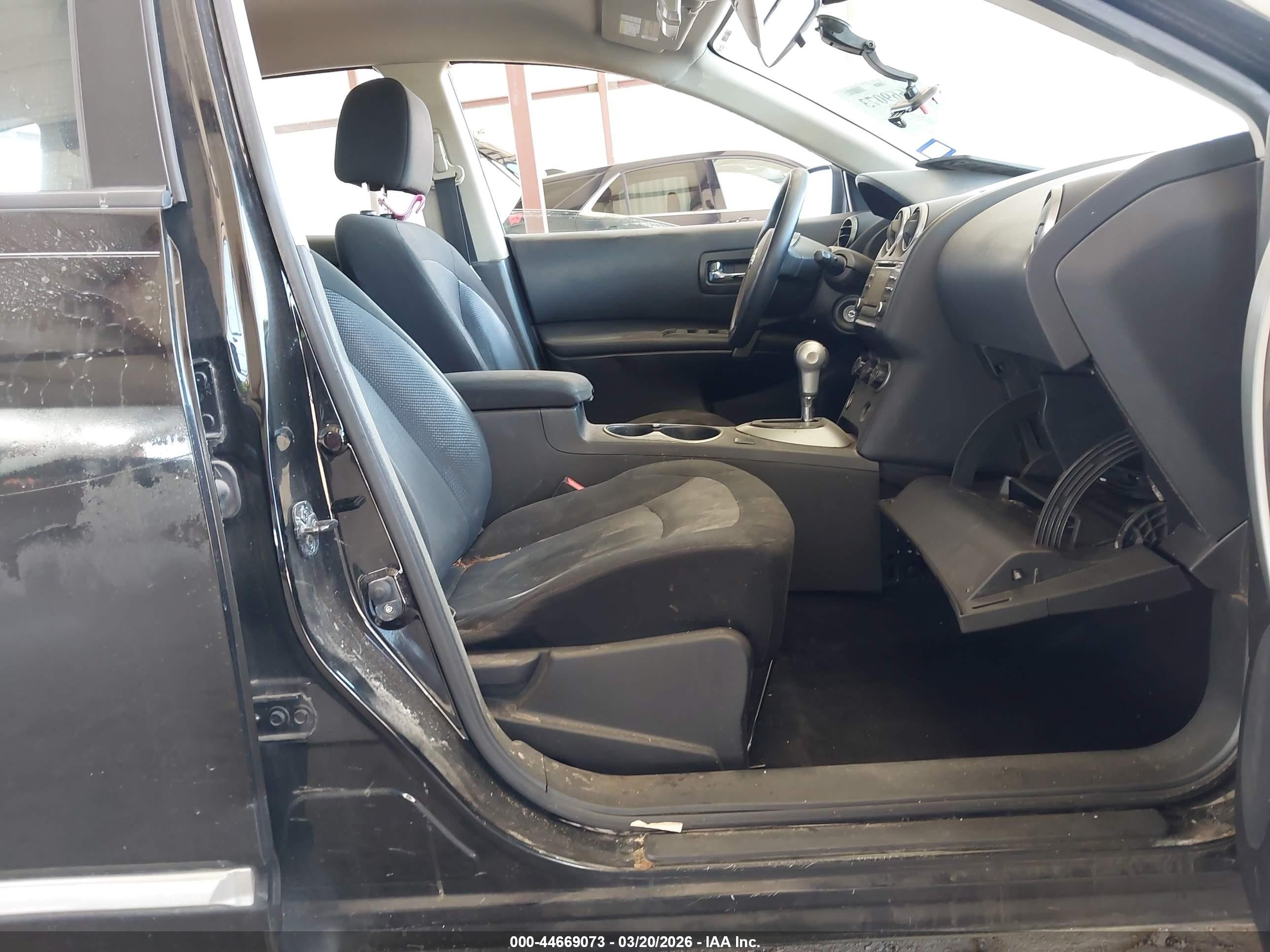 2014 Nissan Rogue Select S Черный vin: JN8AS5MT2EW601693
