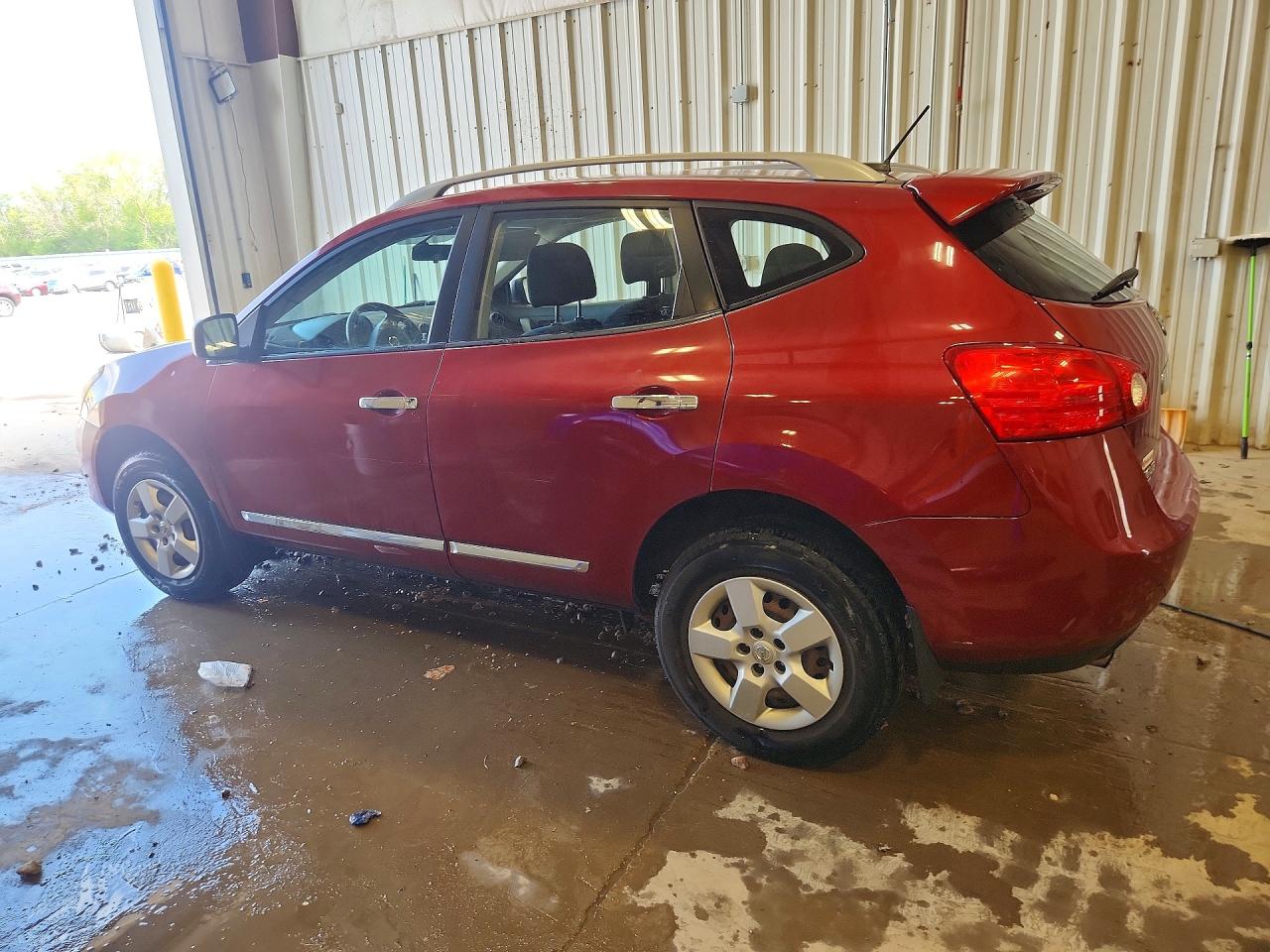 2014 Nissan Rogue Select S Burgundy vin: JN8AS5MT2EW602536