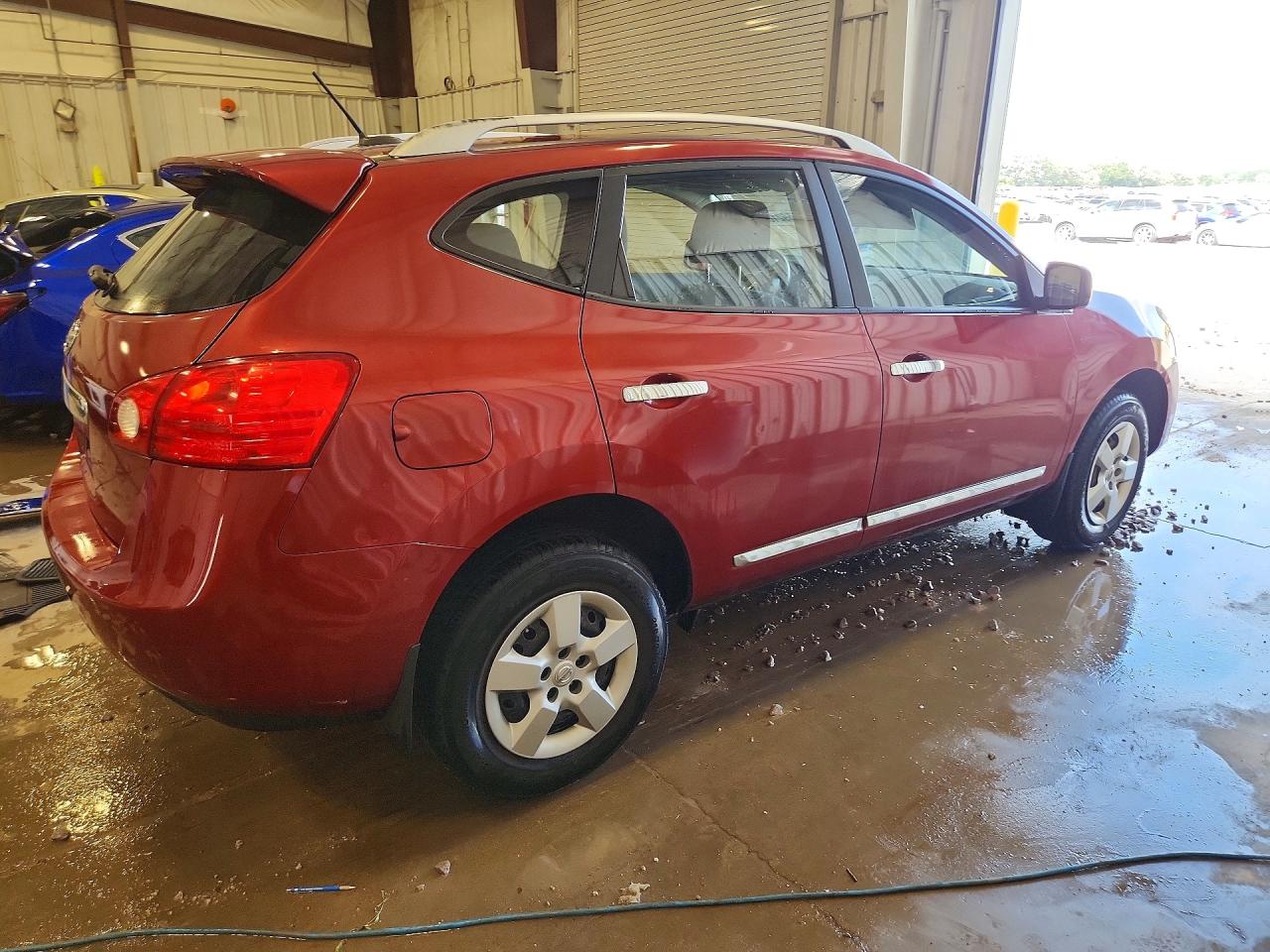2014 Nissan Rogue Select S Burgundy vin: JN8AS5MT2EW602536