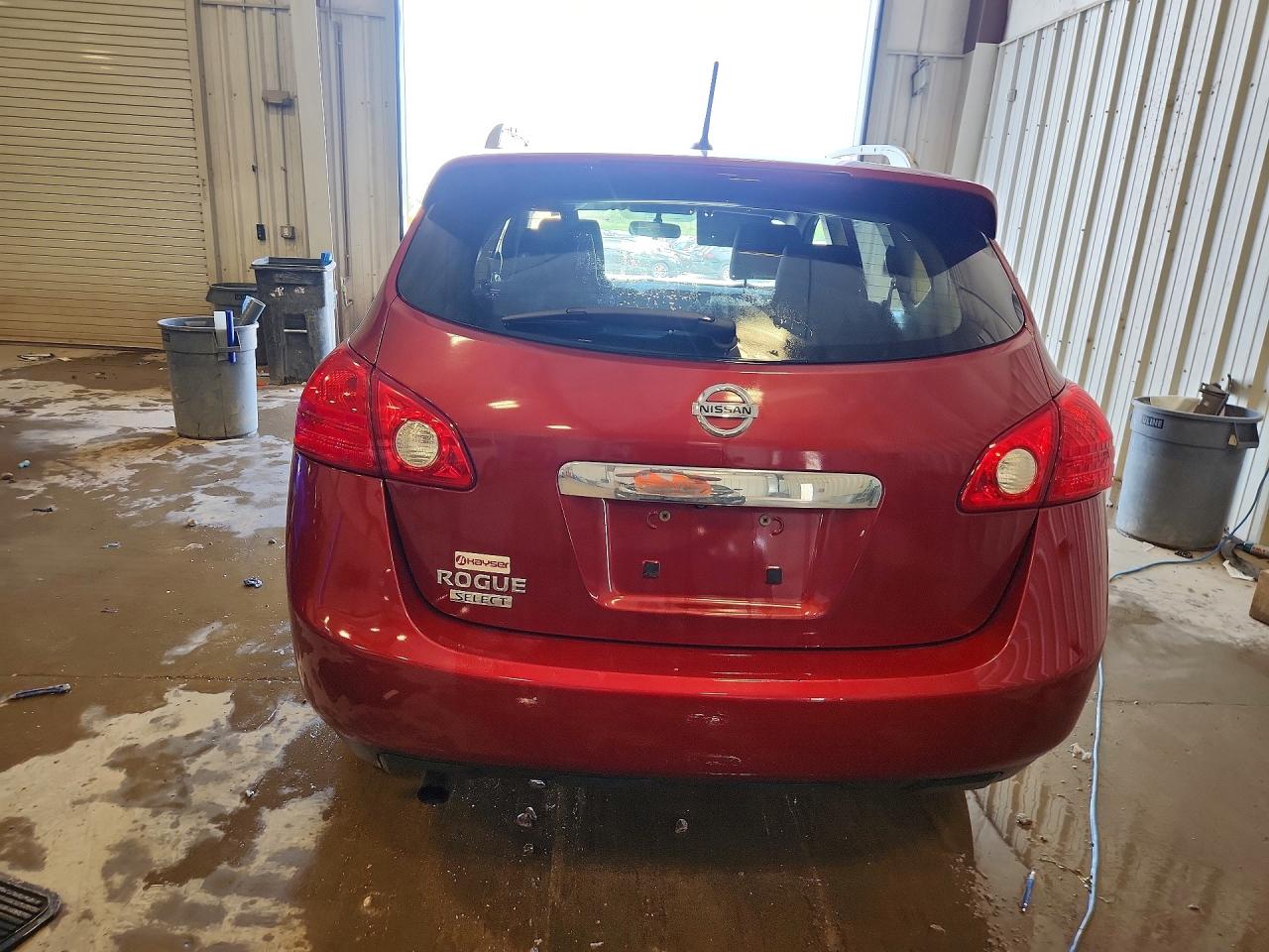 2014 Nissan Rogue Select S Burgundy vin: JN8AS5MT2EW602536