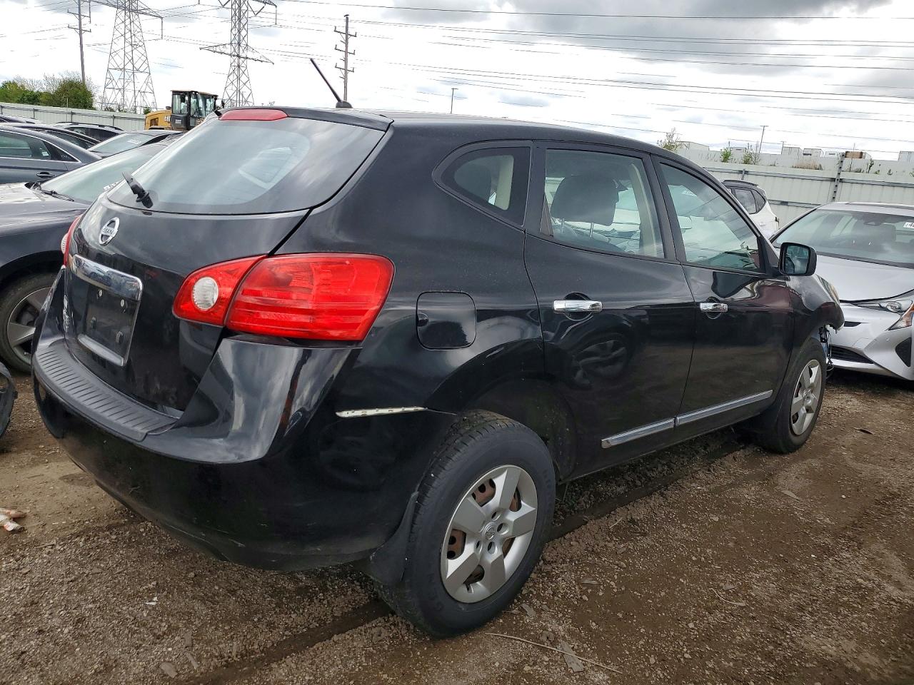 2014 Nissan Rogue Select S Черный vin: JN8AS5MT2EW613665
