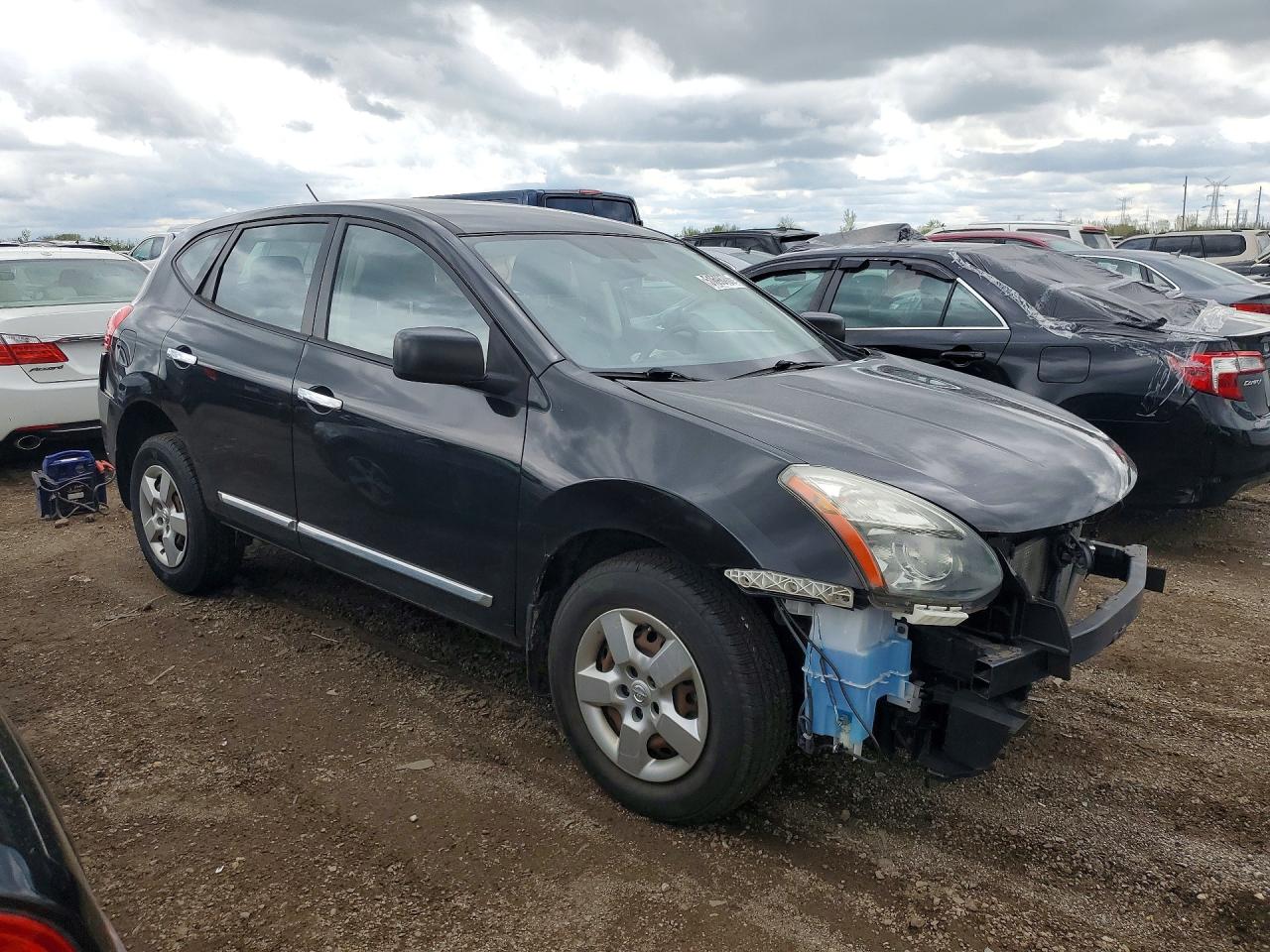 2014 Nissan Rogue Select S Черный vin: JN8AS5MT2EW613665