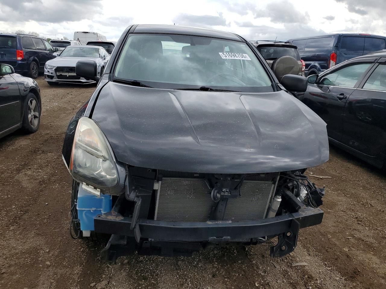 2014 Nissan Rogue Select S Черный vin: JN8AS5MT2EW613665
